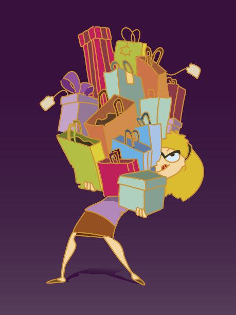 购物的一天图片下载