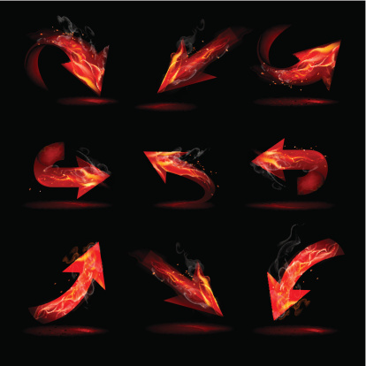 火与烟箭图片下载