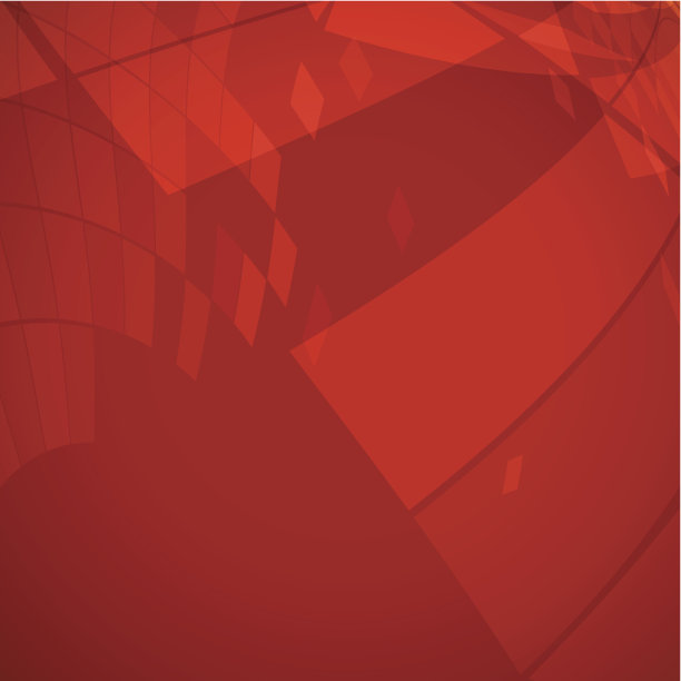 抽象红色透明形状背景图片下载