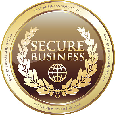 安全商业金奖图片下载