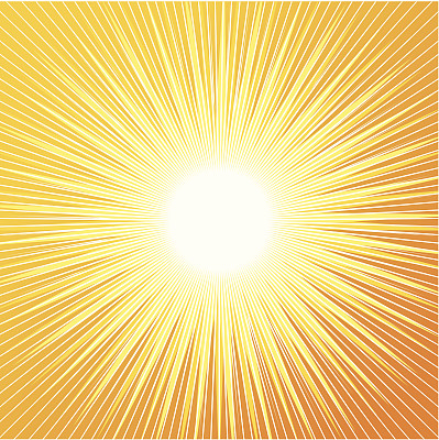 复古辐射太阳背景图片下载