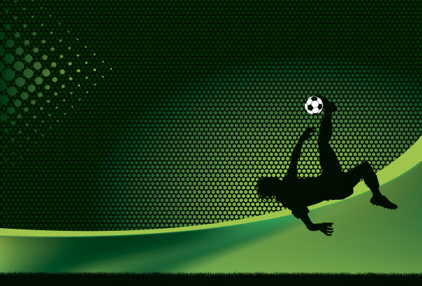 足球运动员翻转踢背景-男性图片下载