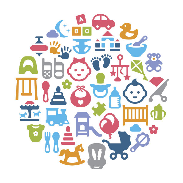 婴儿拼贴图片下载