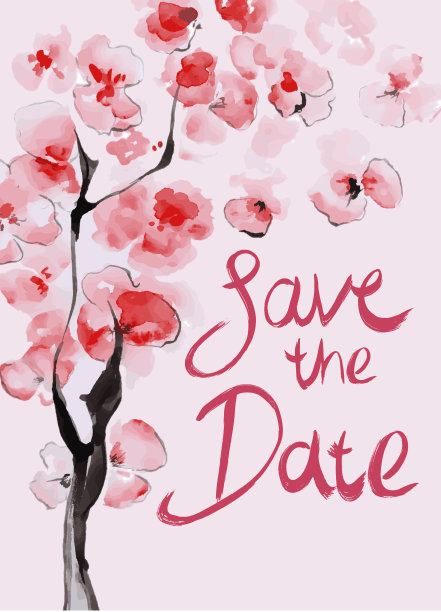 盛开的樱花牌图片下载