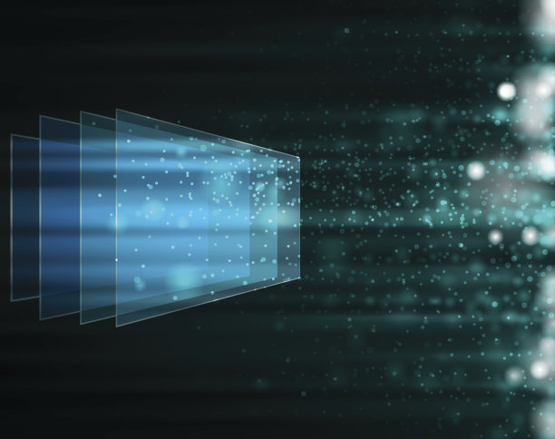 玻璃风格技术背景图片下载