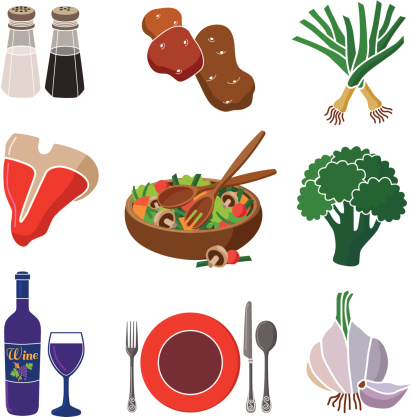 做牛排晚餐图片下载