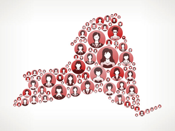 纽约女性力量图案图片下载