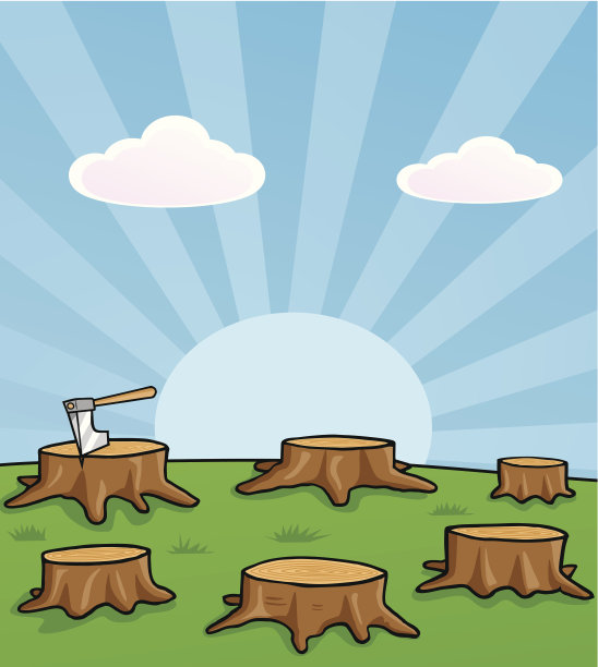 森林砍伐图片下载