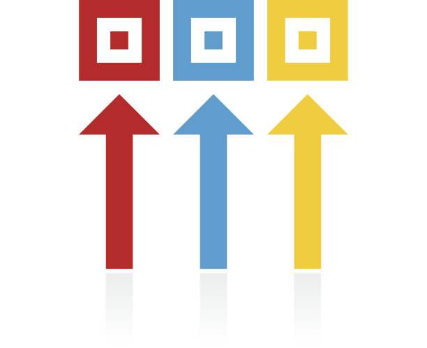 白色背景上的物流图标。图片下载