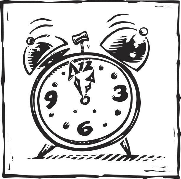闹钟复古风格图片下载