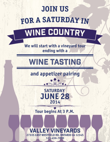 品酒活动海报图片下载