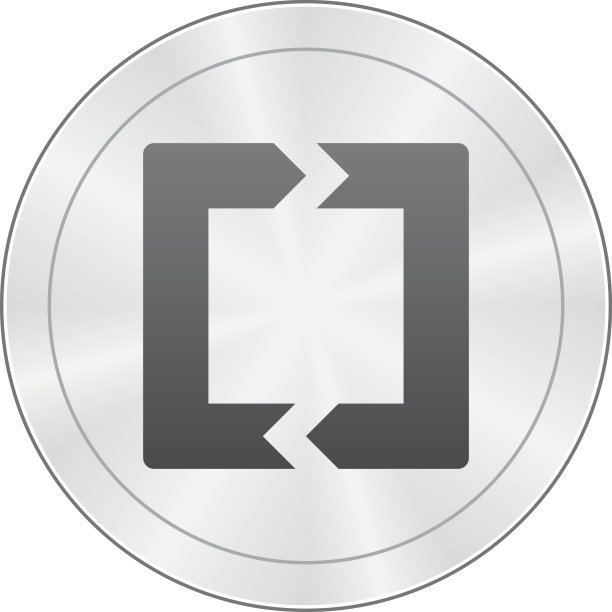 雪佛龙图表图标上的圆形按钮。图片下载