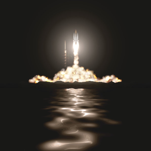 航天飞机发射图片下载