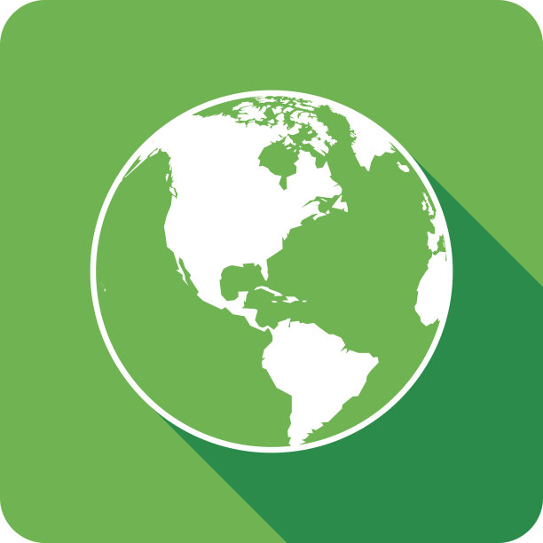 地球图标轮廓图片下载