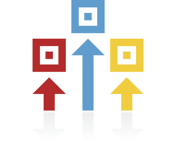 白色背景上的物流图标。图片下载