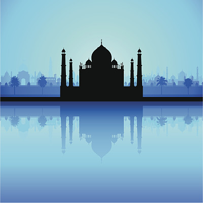 泰姬陵(详细、可移动的建筑)图片下载