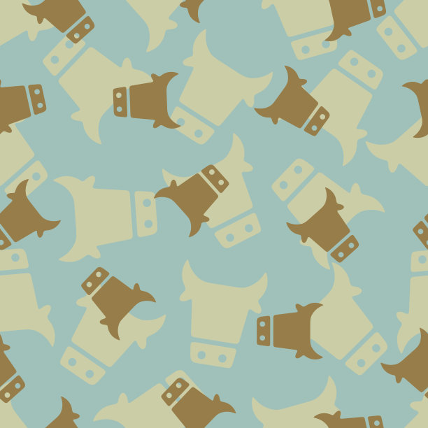 无缝的背景:牛图片下载