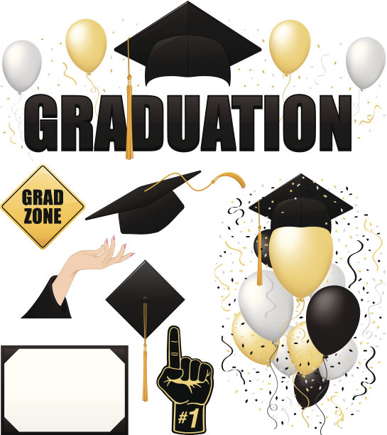 卡通毕业照图片。图片下载