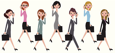 女商人在打电话图片下载