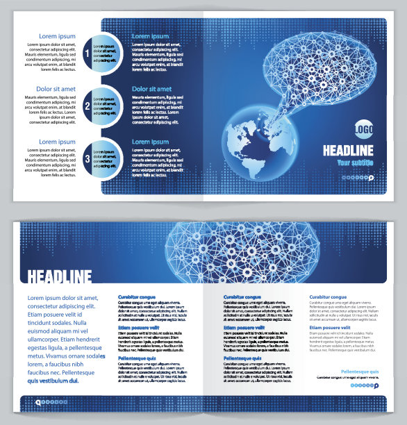 平面设计模板“通讯技术”图片下载