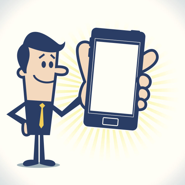 手持智能手机的男子图片下载