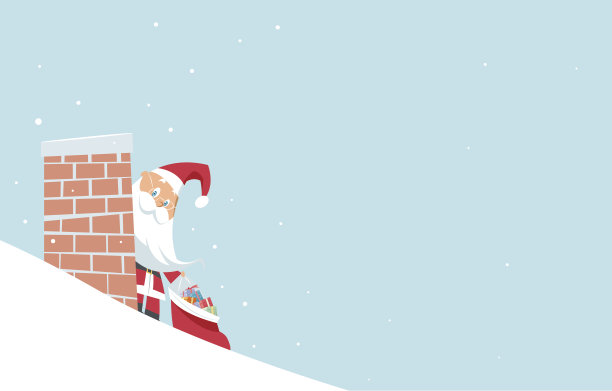 圣诞老人的工作图片下载