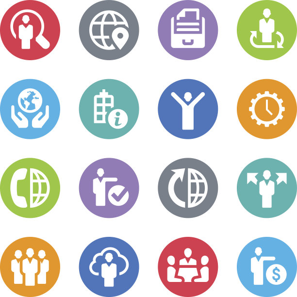 全球商业标志-圈图片下载