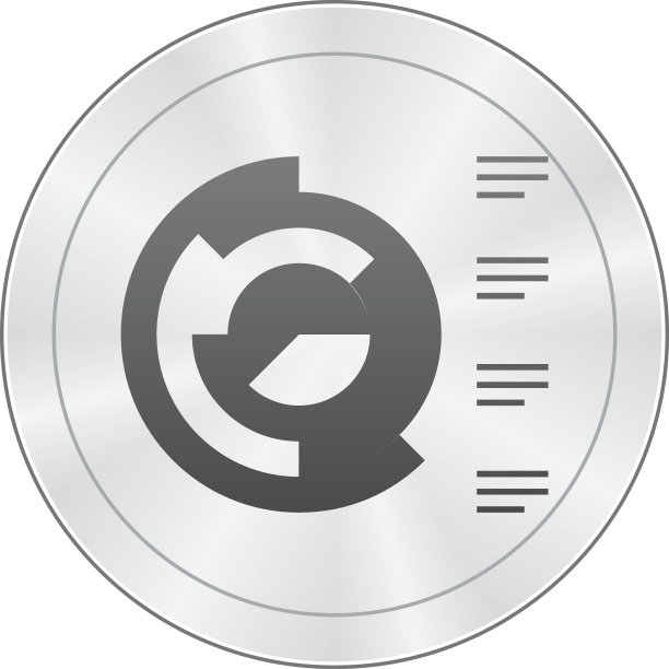 一个圆形按钮上的心形图表图标。图片下载