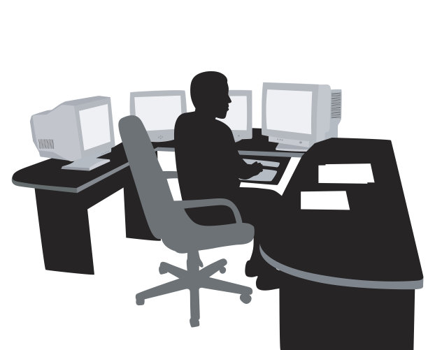 四个显示器设置图片下载