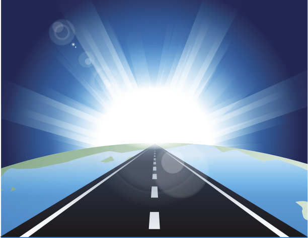通向未来的道路图片下载