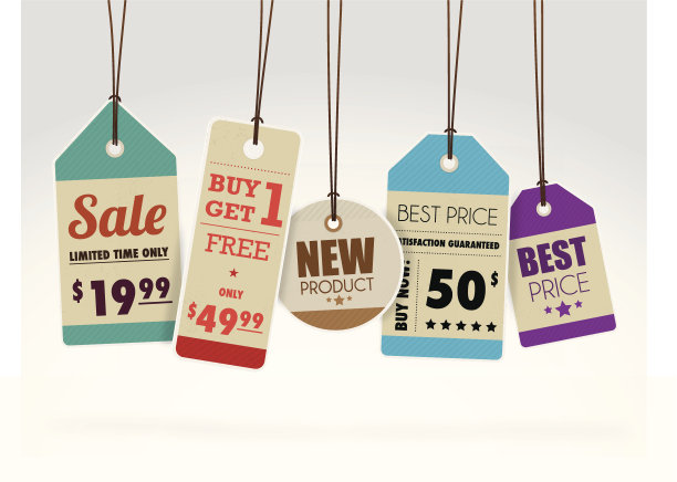 丰富多彩的销售标签图片下载