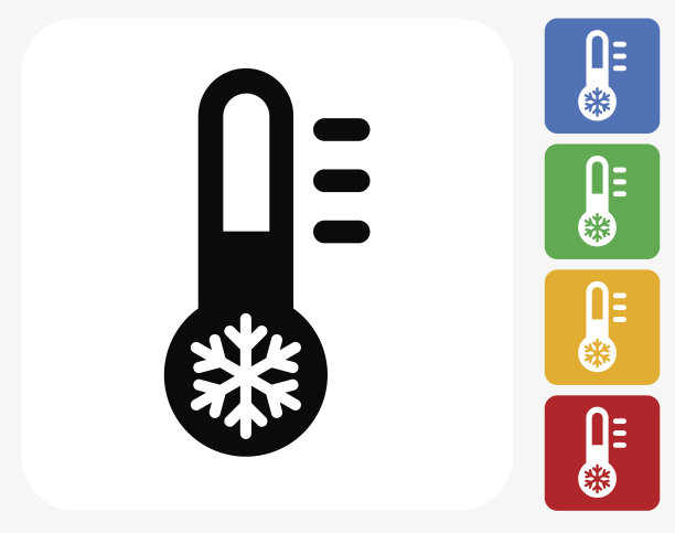 温度计图标平面图形设计图片下载