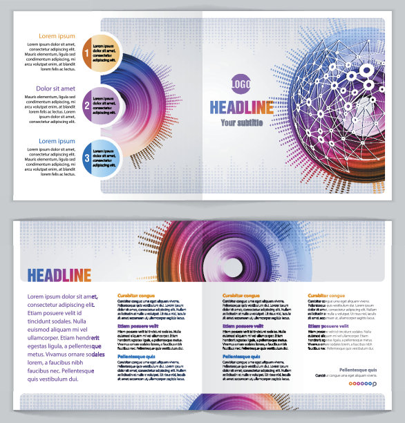 平面设计模板“通讯技术”图片下载