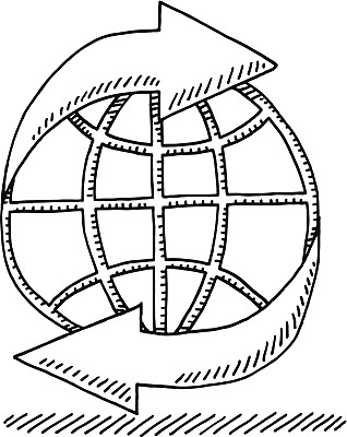 全球交付符号图图片下载