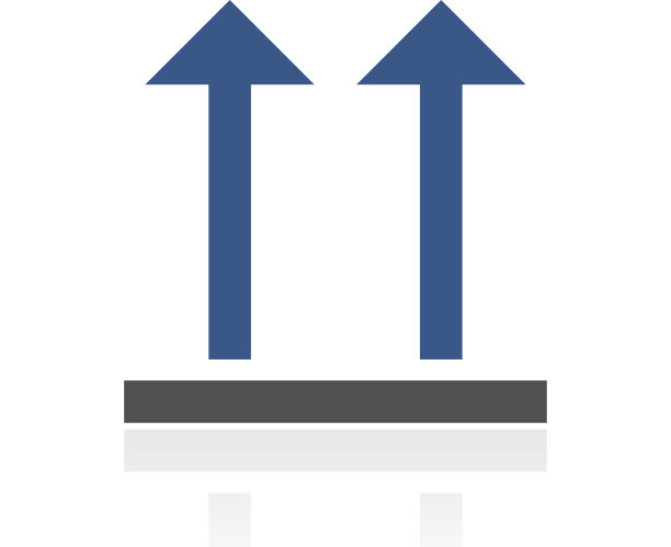 白色背景上的物流图标。——皇家系列图片下载