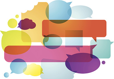 讲话气泡图标-插图图片下载