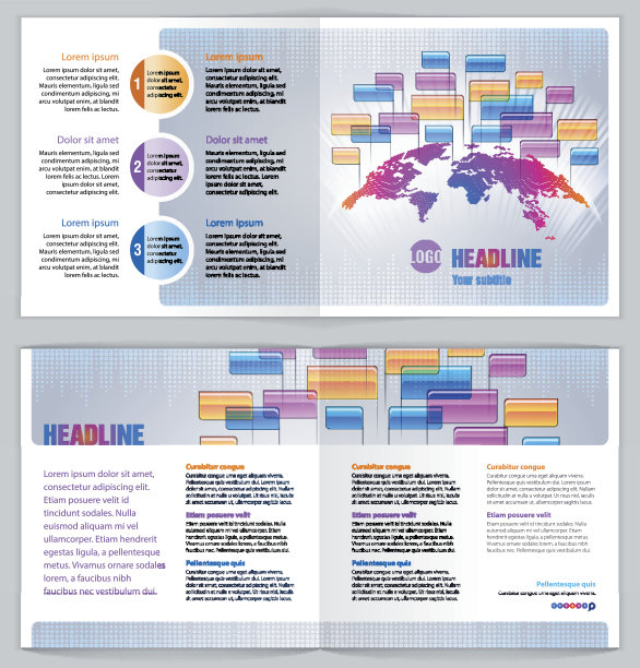 平面设计模板“通讯技术”图片下载