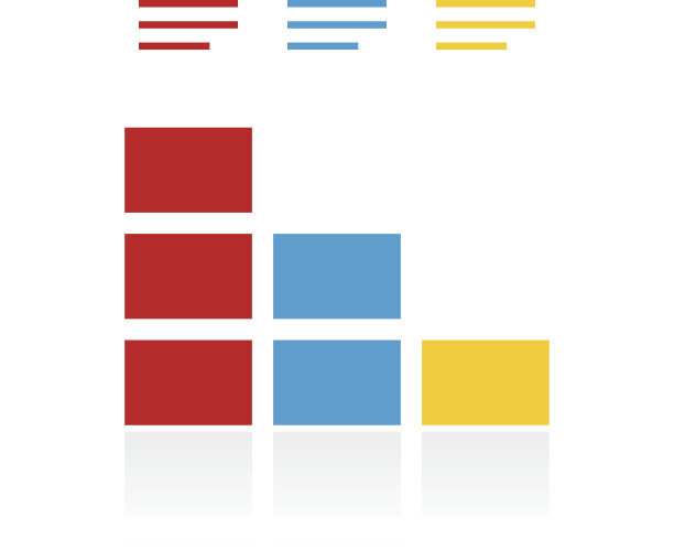 条形图图标上的白色背景。——ColorSeries图片下载