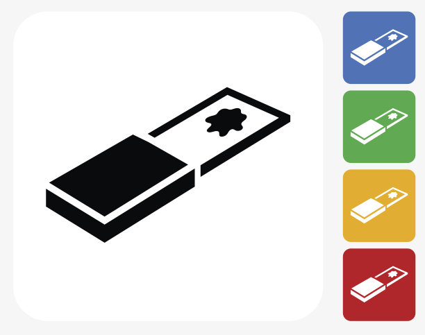 玻璃幻灯片图标平面设计图片下载