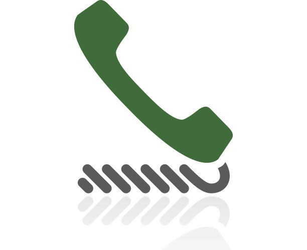 白色背景上的电话图标。——FreshSeries图片下载