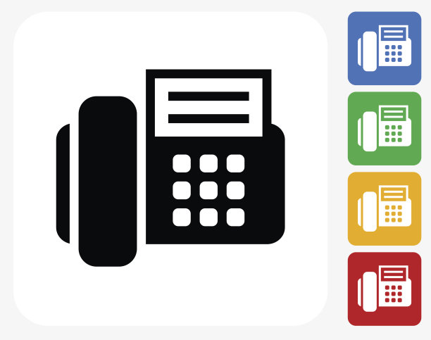 办公室电话图标平面图形设计图片下载