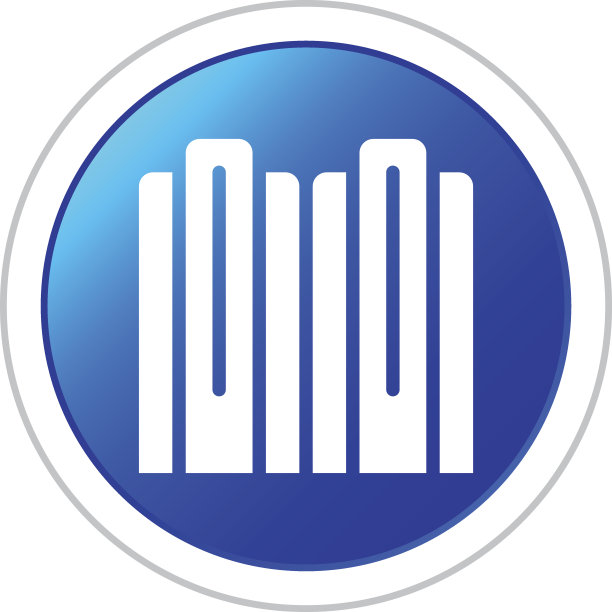 网络服务器图标上的圆形按钮。——StickerSeries图片下载