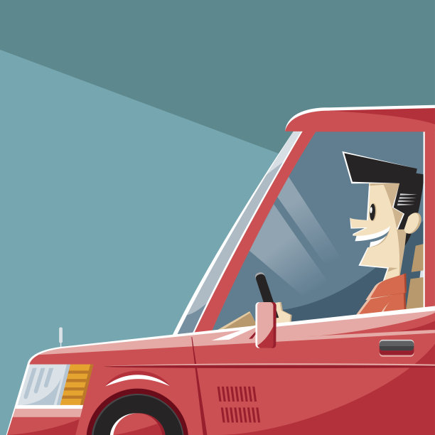 侧视图矢量车图片下载