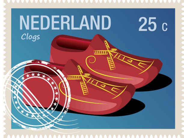 荷兰的邮票图片下载