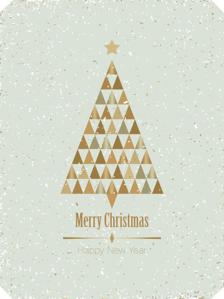 圣诞树卡图片下载