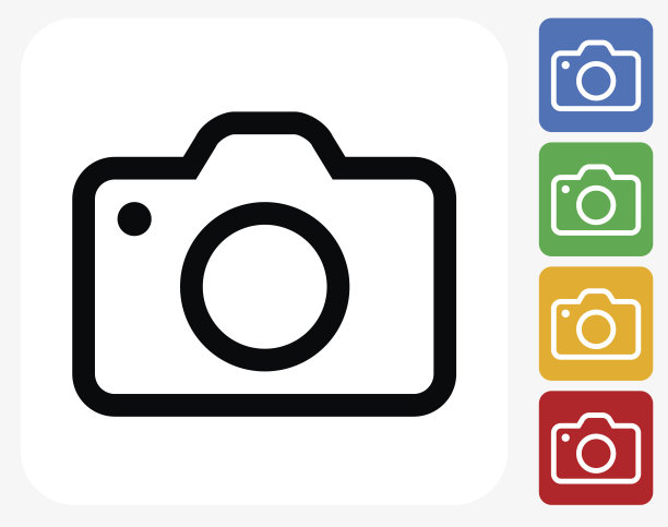 相机图标平面设计图片下载