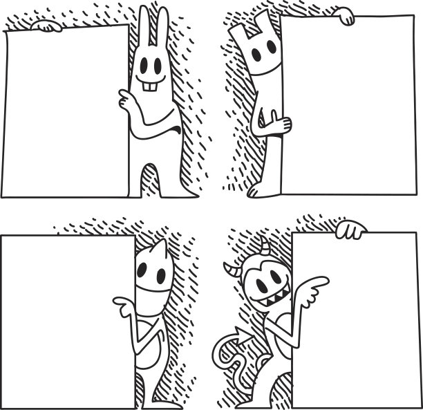 向量的怪物图片下载