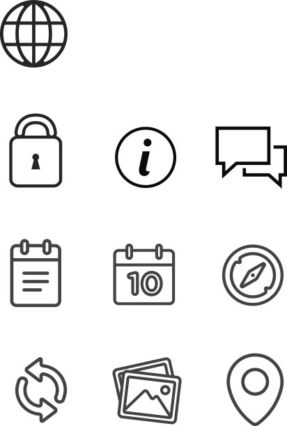 各种图标集合图片下载