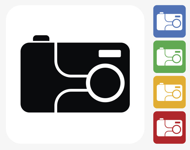 胶片相机图标平面设计图片下载