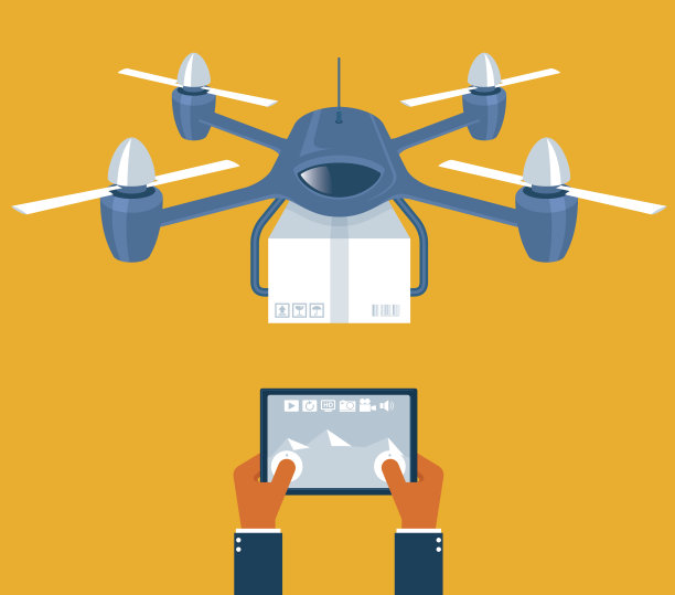 无人机快递图片下载